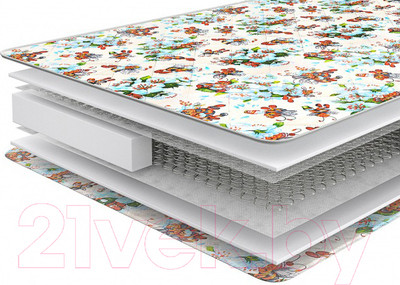 Матрас в кроватку Sonline Kids Simple 70x140 (поликоттон)