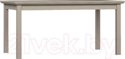 Обеденный стол Black Red White Classic STO/160 (глиняный серый)