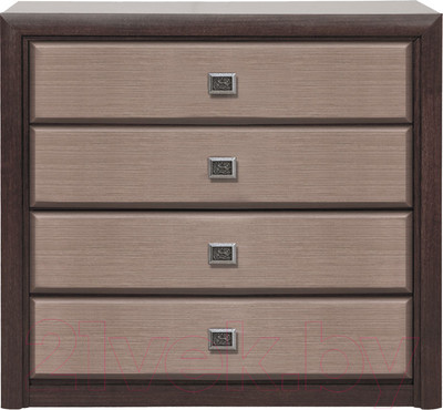 Комод Black Red White Коен KOM4S (венге магия/штрокс)