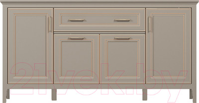 Тумба Black Red White Classic KOM4D1S (глиняный серый)