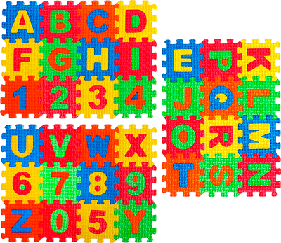 Коврик-пазл Zabiaka IQ Английский алфавит TH-88301 / 9441432