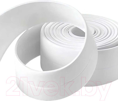 Лента бордюрная самоклеящаяся Faberhaus 60ммх3.2м (белый, блистер)