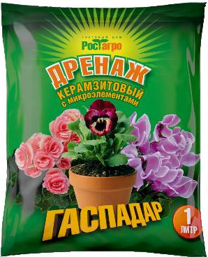 Дренаж для растений Гаспадар Дренаж керамзитовый (1л)