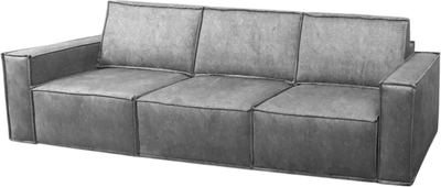 Диван угловой Мебельград Тулон-9 Стандарт  (аликанте серый)