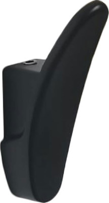 Крючок для одежды Trodos 1640 1-рожковый сплав ЦАМ (черный)