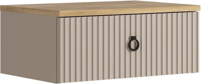 Тумба Black Red White Domenica WKOM1S (глиняный серый/дуб сильвержек ореховый)