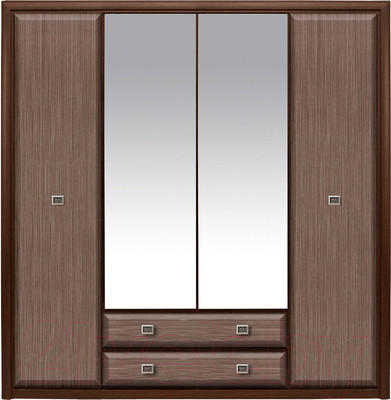 Шкаф Black Red White Коен SZF4D2S (венге магия/штрокс)