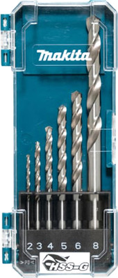 Набор сверл Makita D-75742 (6шт)