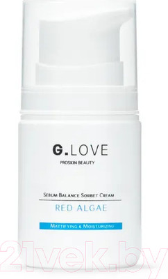 Крем для лица G.Love Sebum Balance Sorbet Cream Red Algae (50мл)