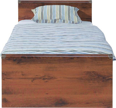 Односпальная кровать Black Red White Индиана LOZ90 (дуб саттер)