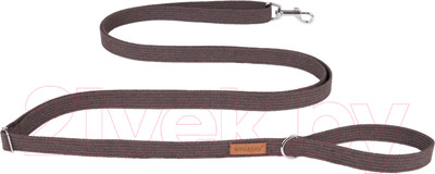 Поводок Ami Play Easy Fix Cotton регулируемый M (160-300x2, коричневый)