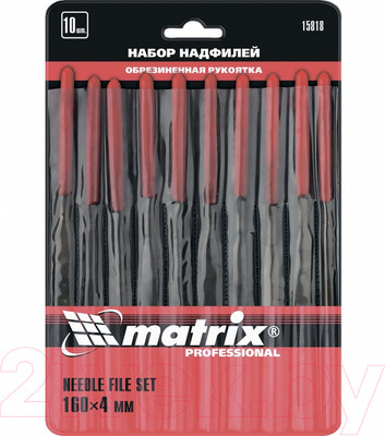 Набор напильников Matrix 15818
