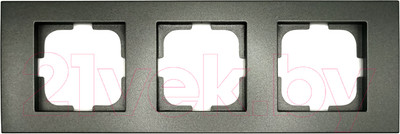 Рамка для выключателей и розеток Ovivo Grano 400-110000-227 (дымчатый)