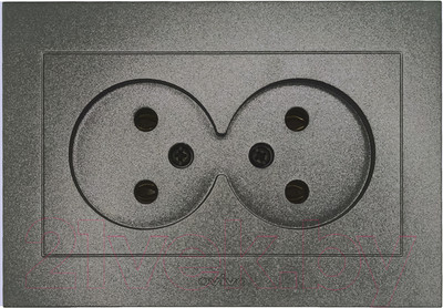 Розетка Ovivo Grano 400-110300-908 (дымчатый)