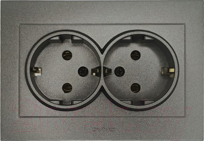 Розетка Ovivo Grano 400-110300-907 (дымчатый)