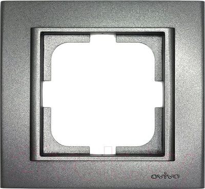 Рамка для выключателей и розеток Ovivo Mina 401-110000-096 (дымчатый)