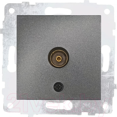 Розетка Ovivo ТВ 600-000311-225 (дымчатый)