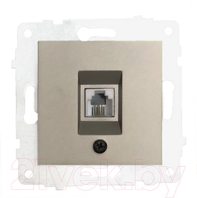 Розетка Ovivo ТФ 600-000313-221 (антрацит)