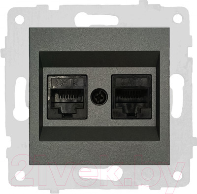 Розетка Ovivo 600-000311-230 (дымчатый)