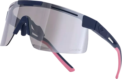 Очки солнцезащитные Santic W3P150N (темно-синий/розовый)