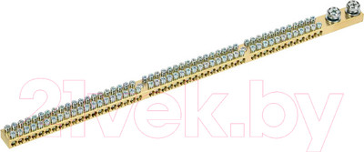 Шина нулевая КС 200А ШНИ-10х18-48-L2-G КС / 95050