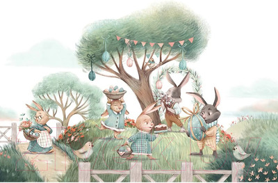 Фотообои листовые Citydecor Детская 375 (200x140см)