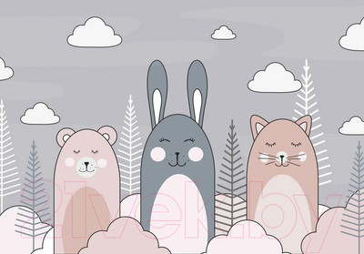 Фотообои листовые Citydecor Cute&Lovely 10 (200x140см)