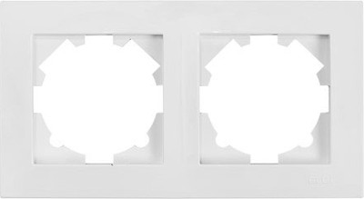 Рамка для выключателей и розеток El-Bi Vega / 510-016200-226 (матовый белый)