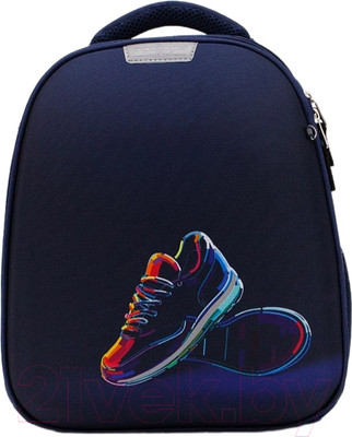 Школьный рюкзак Ecotope Kids Кроссы / 057-540-165-BCL (синий)