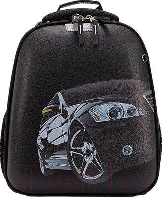 Школьный рюкзак Ecotope Kids Машина / 057-540Y-20-BCL (черный)