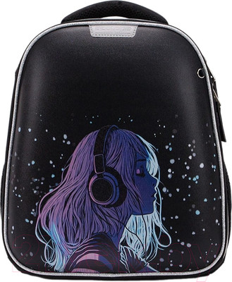 Школьный рюкзак Ecotope Kids Девочка / 057-540Y-24-BCL (черный)