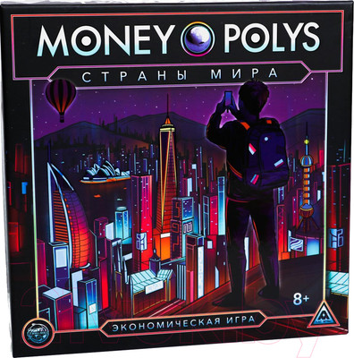 Настольная игра Лас Играс Money Polys. Страны мира / 5231512