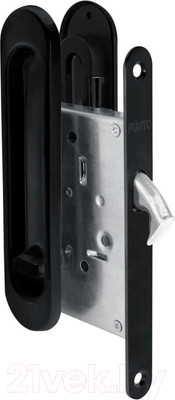 Защелка врезная Punto SH.SL152.KIT011-BK BL-24 (черный)