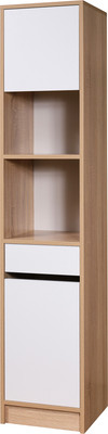 Стеллаж Мебель-Класс Вегас-3 (белый/дуб сонома)