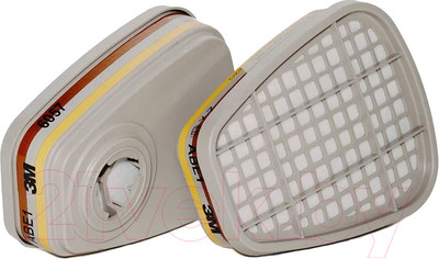 Фильтр для респиратора 3M 6057 (2шт, копия)