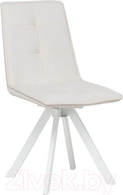 Стул Импэкс Leset Умбра поворотный механизм (белый/велюр молочный)