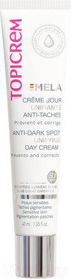 Крем для лица Topicrem Mela Дневной для выравнивания тона против пигментных пятен (40мл)