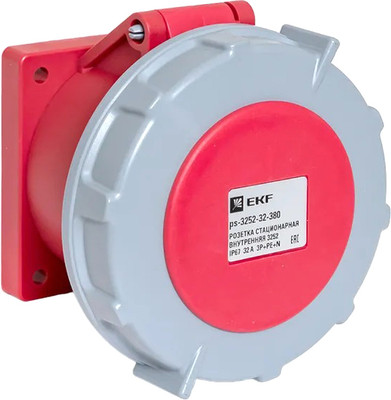 Розетка силовая EKF ps-3252-32-380