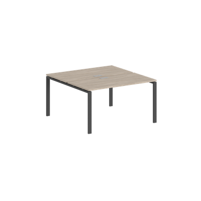 Комплект письменных столов Norden 140x163.8x75 / SG.248.OL.63.AN (антрацит/дуб светлый)