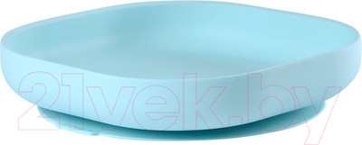 Тарелка для кормления Beaba Assiette Silicone 913430 (Plate Blue)