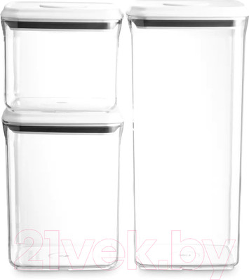 Набор емкостей для хранения Wo Home Click WO1006