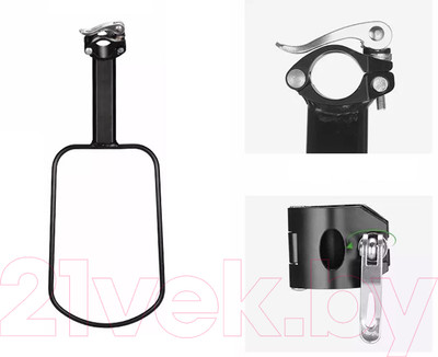 Держатель для аксессуаров на велосипед RockBros KW-672 (черный)