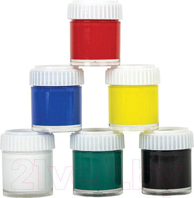 Акриловые краски Brauberg Art Debut / 192297 (6шт)