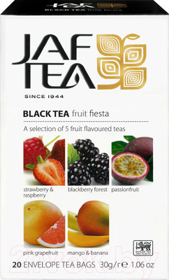 Чай пакетированный Jaf Фруктовая Фиеста Ассорти (20пак)