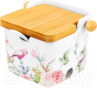 Емкость для хранения Elan Gallery Певчие птички / 730791
