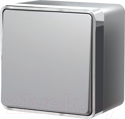 Выключатель Werkel Gallant W5010206 (серебро)