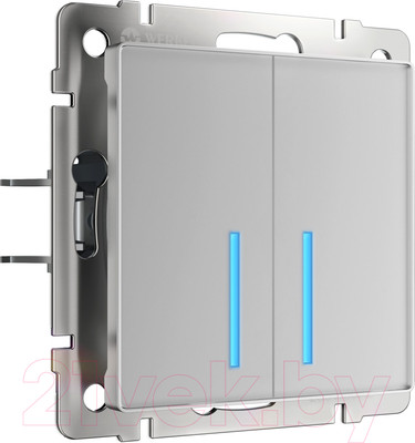 Умный выключатель Werkel W4520606 (серебро)