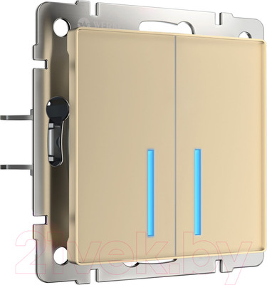 Умный выключатель Werkel W4520611 (шампань)