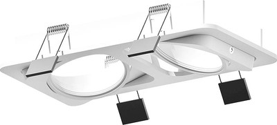 Рамка для точечного светильника Ambrella C7663 SWH (белый песок)