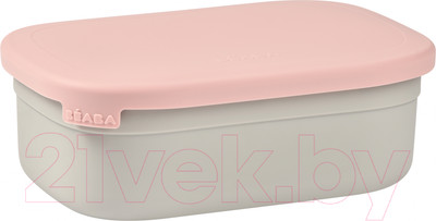 Ланч-бокс Beaba Boite Repas Inox Gris 914002 (V/D Rose)